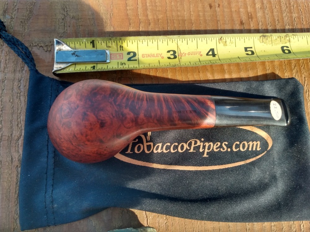 NOS briar pipe- Bari Made in Denmark- unsmoked