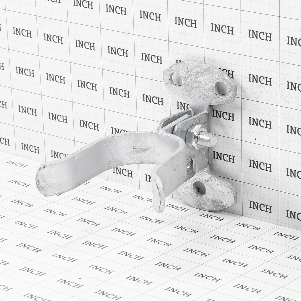 Gate Fork Latch - 1 5/8" Wall Mount - Chain Link Fence. Gate Hardware