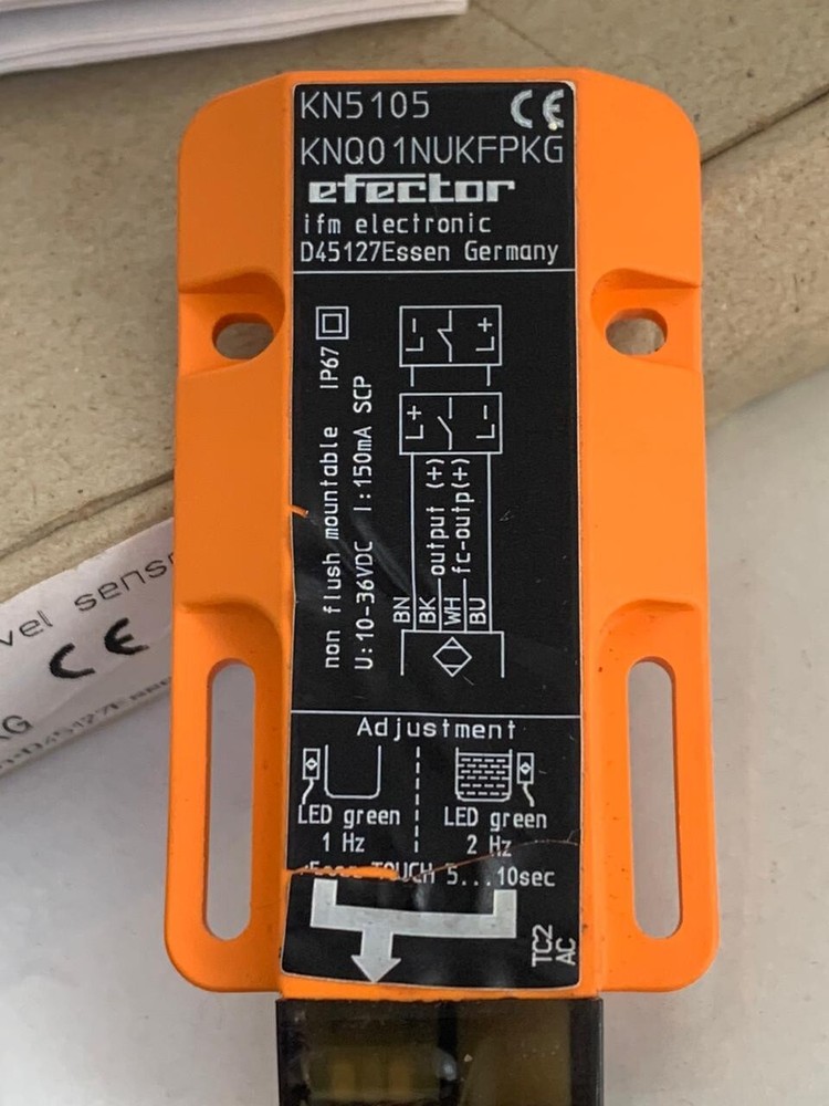 IFM Electronic / Efector 160 / Capacitive Level Switch / KN5105