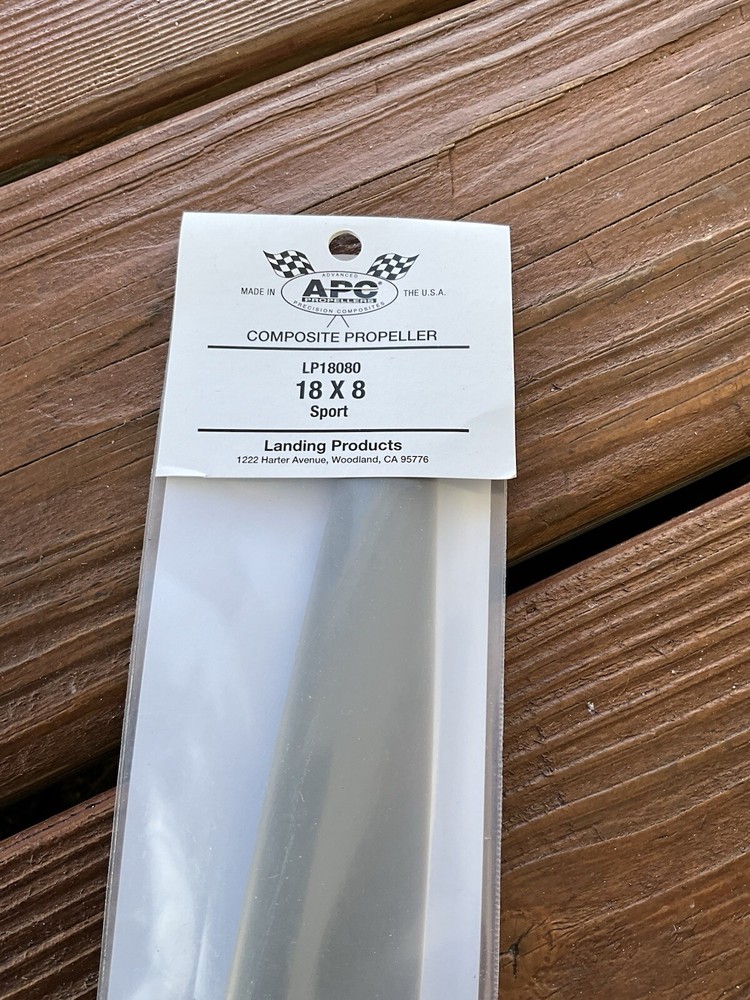 APC #LP18080 Model Airplane Propeller 18 X 8 New