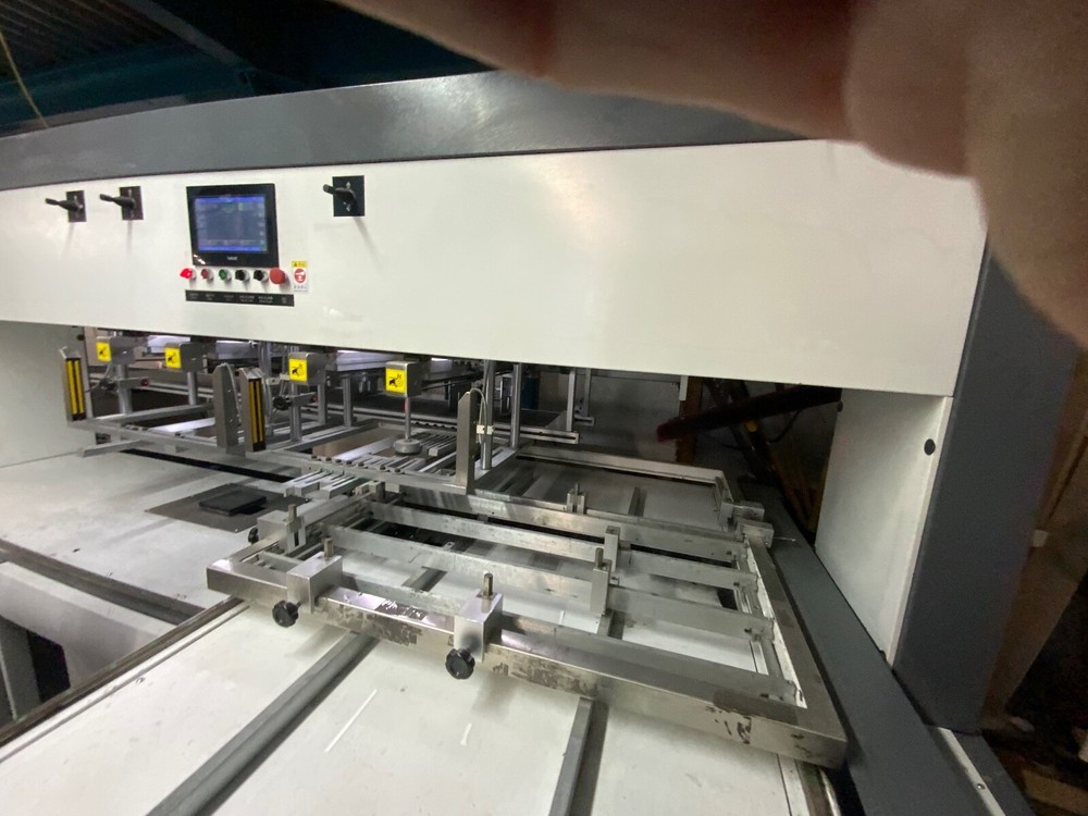 Letich Automatic Blanking Machine Model#DH-LF1100. Size 1100 x 960mm 2018 Light