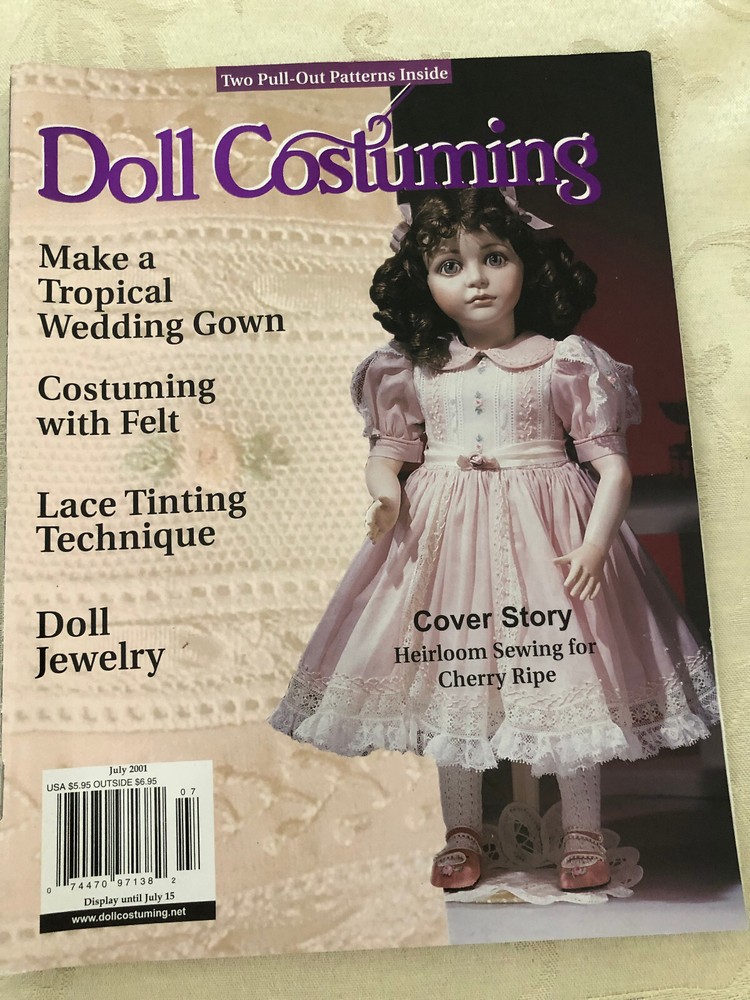 Doll Costuming July 2001