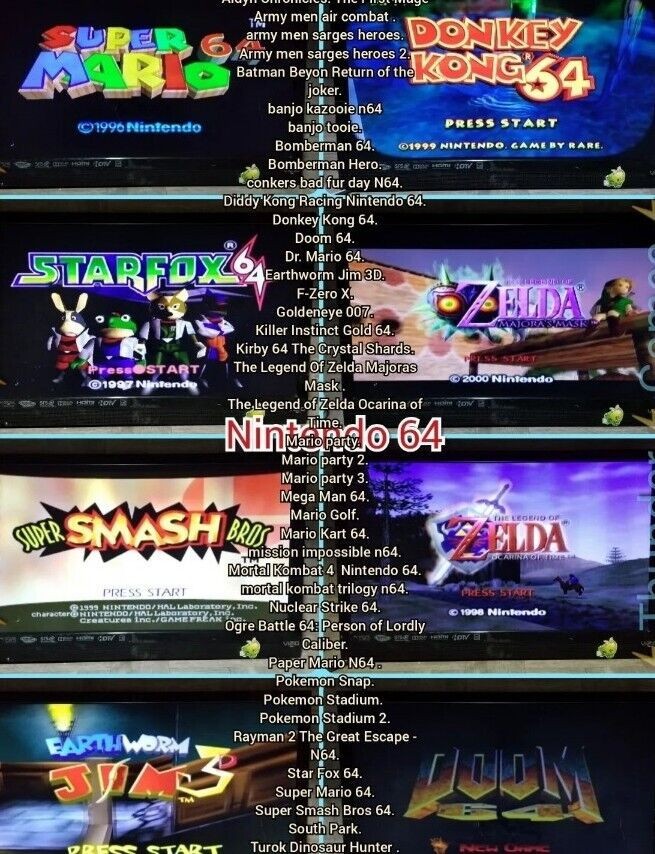 Nintendo Wii Game Console Bundle 100+ Games