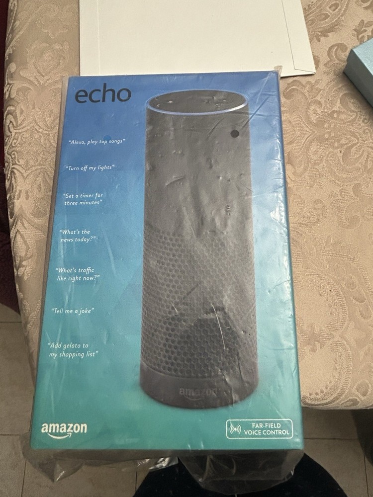 Amazon Echo (1st Generation) Smart Assistant - Black