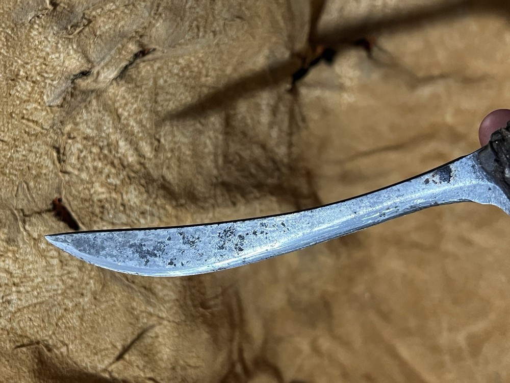 Crow style knife/sheath set