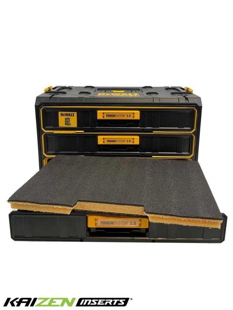 DeWalt ToughSystem 2.0 3 Drawer Unit - (Kaizen Inserts Only)