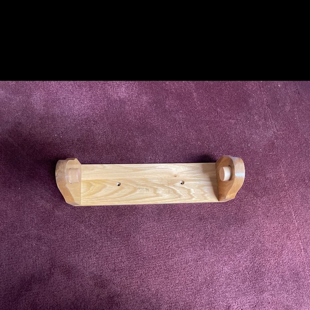 Melard Solid Oak Paper Towel Holder