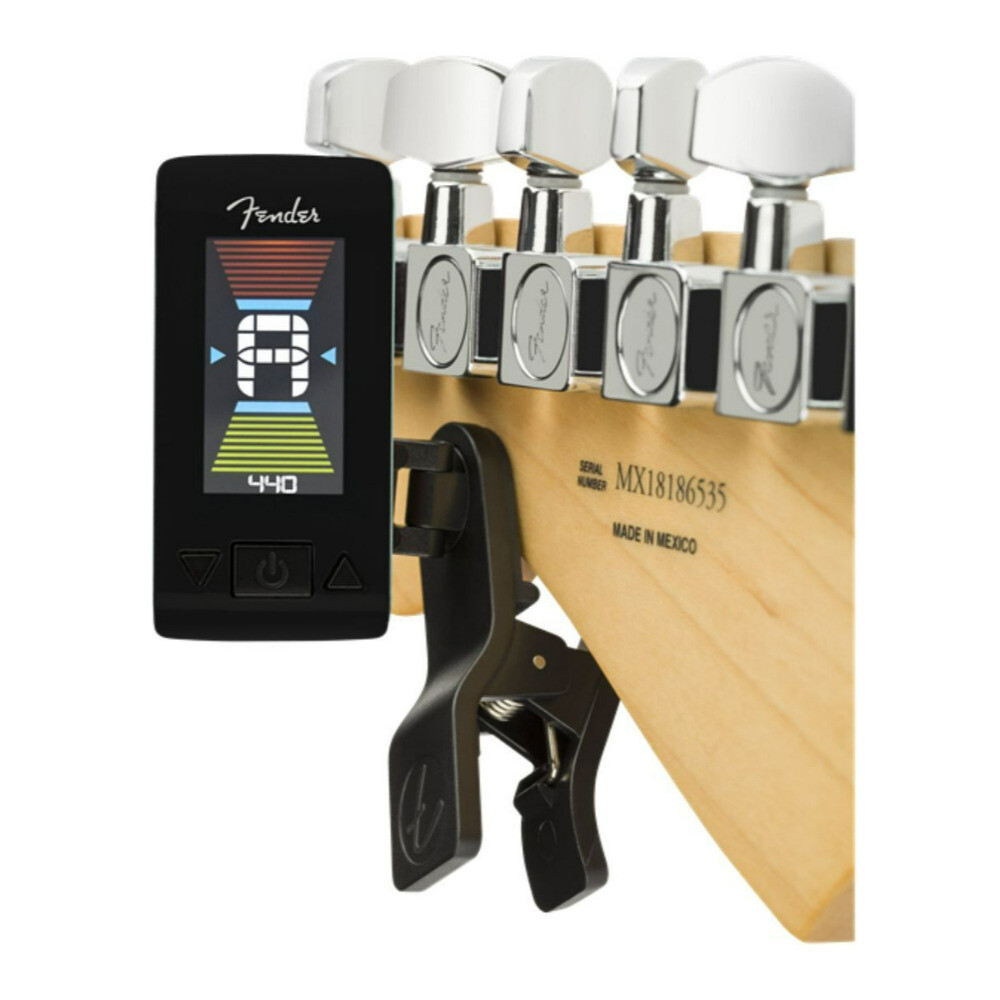Fender Daphne Blue Original Tuner with Vibration-Based Chromatic Tuning System