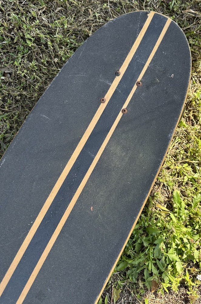 Vintage Gravity Longboard 45" "glombe" Spoon Nose Design