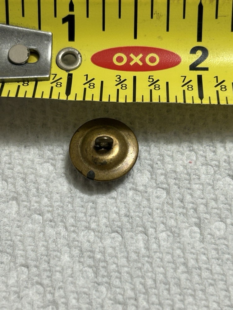 Vintage Micro Mosaic Button Italian Style