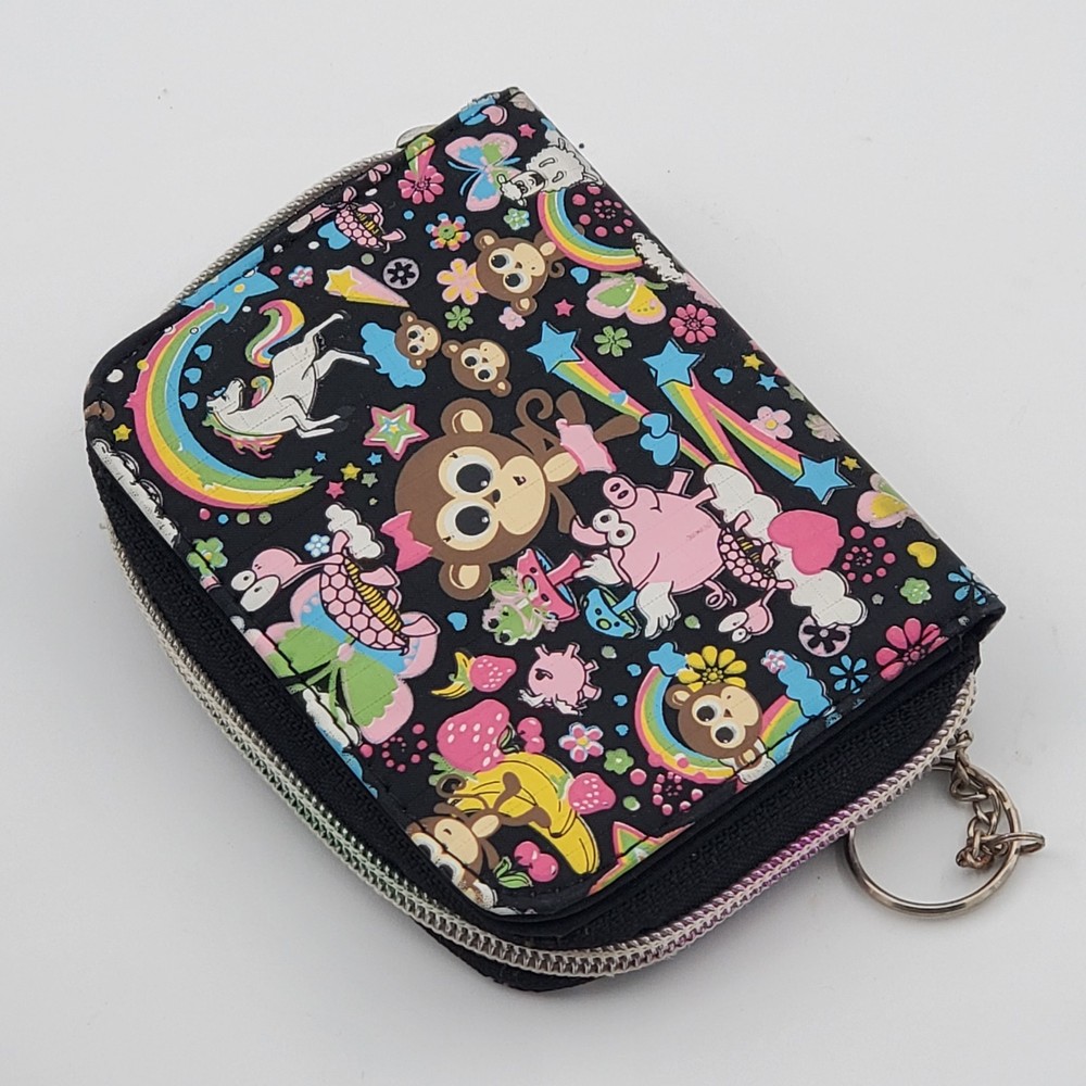 Justice 3pc Bobbie Monkey Set: Notebook, New Pencil Case & Zip Wallet