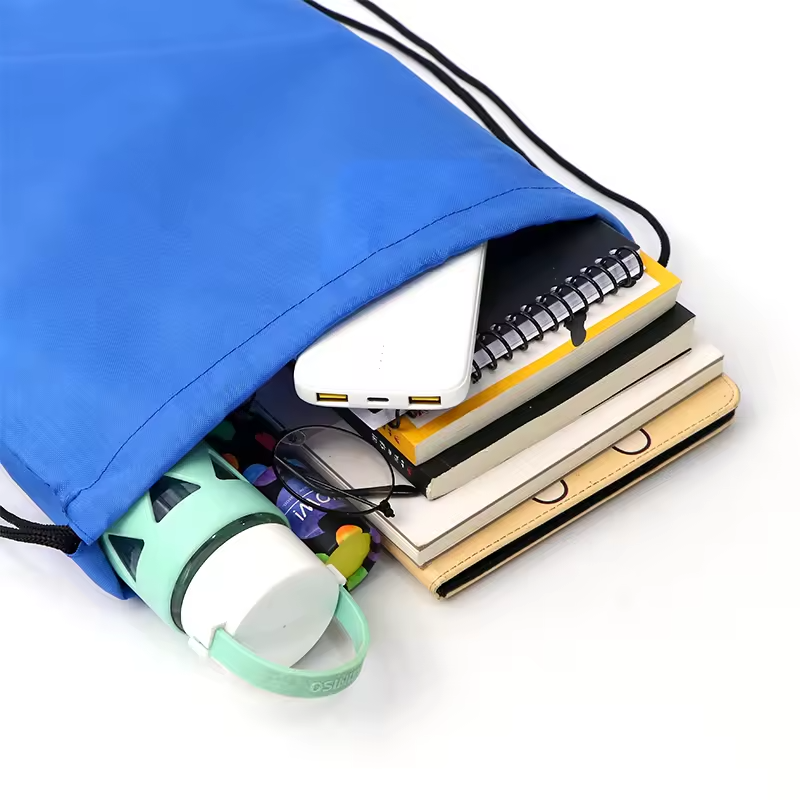 Large Drawstring Bag Cinch Sack String Backpack Laundry Gym Tote School