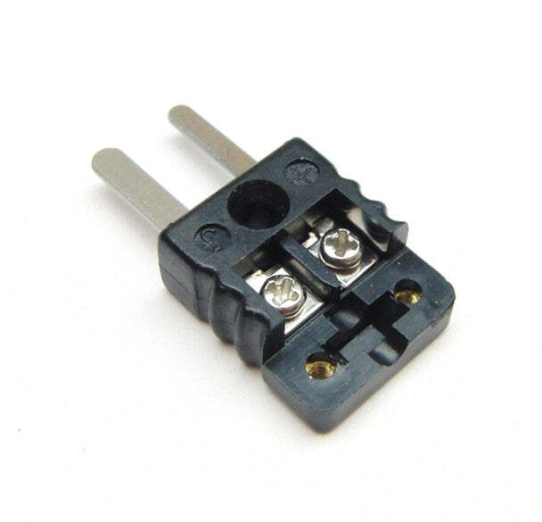 Connector, Type J, Black, Mini-Male