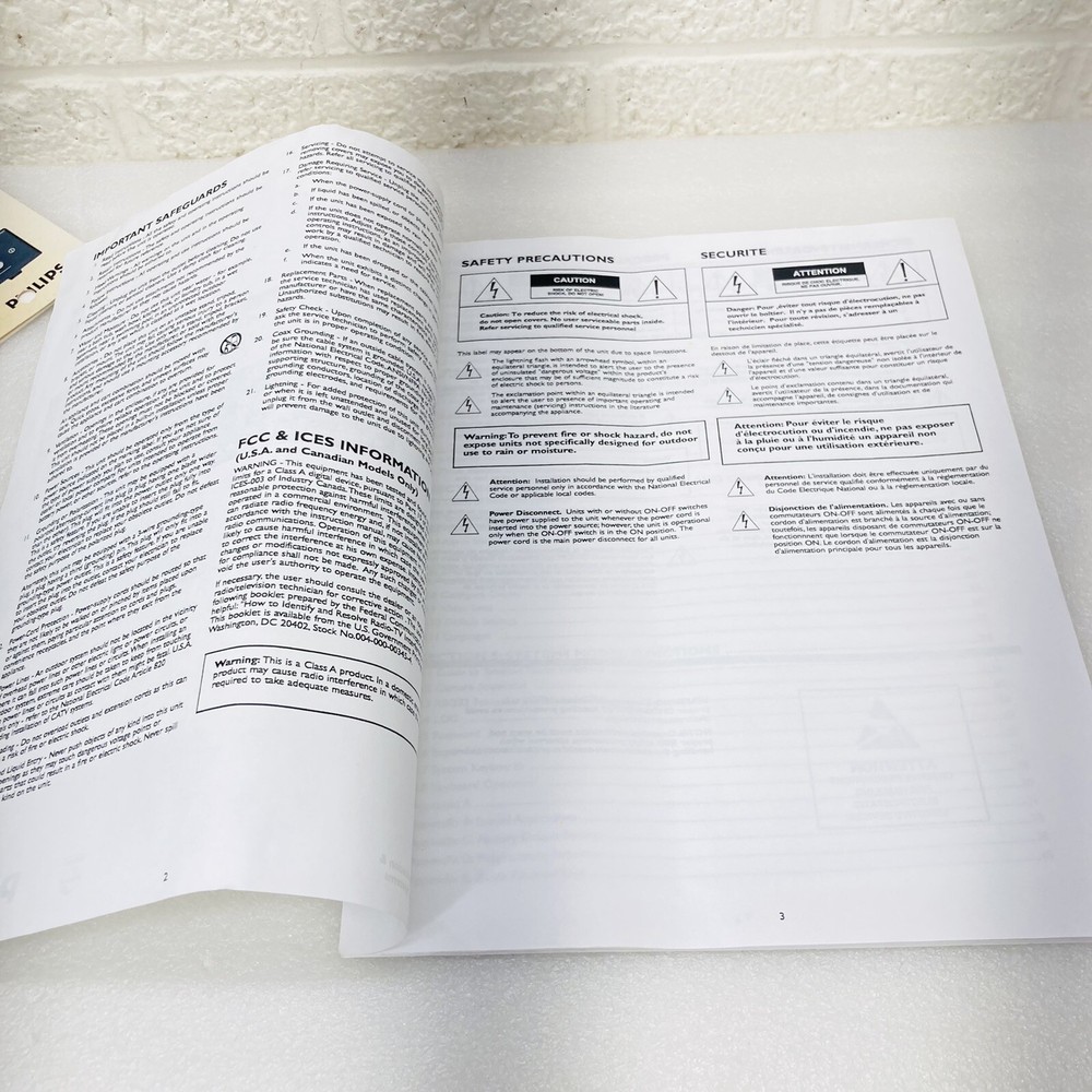 Philips LTC2600 Video Multiplexer Instruction Manual & Quick Reference Guide