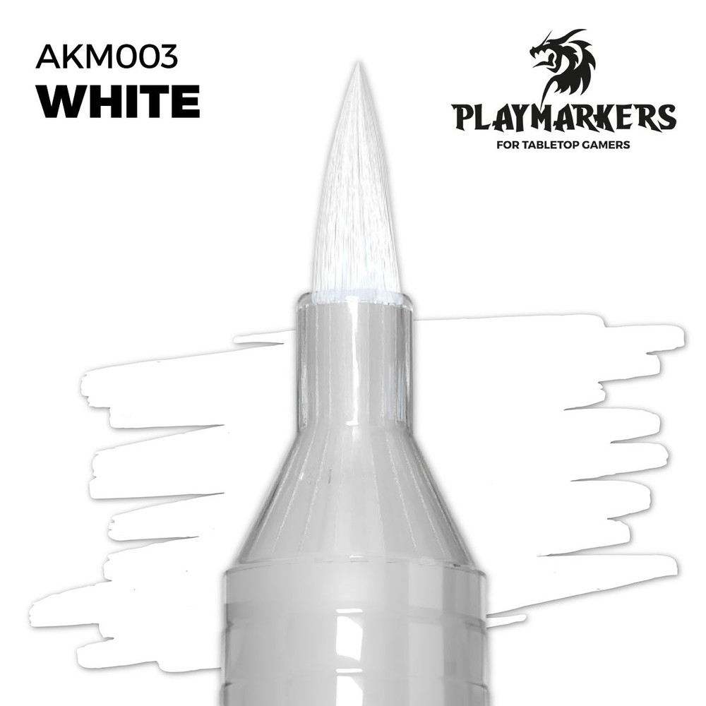 AK Interactive AKM003 Playmarker White