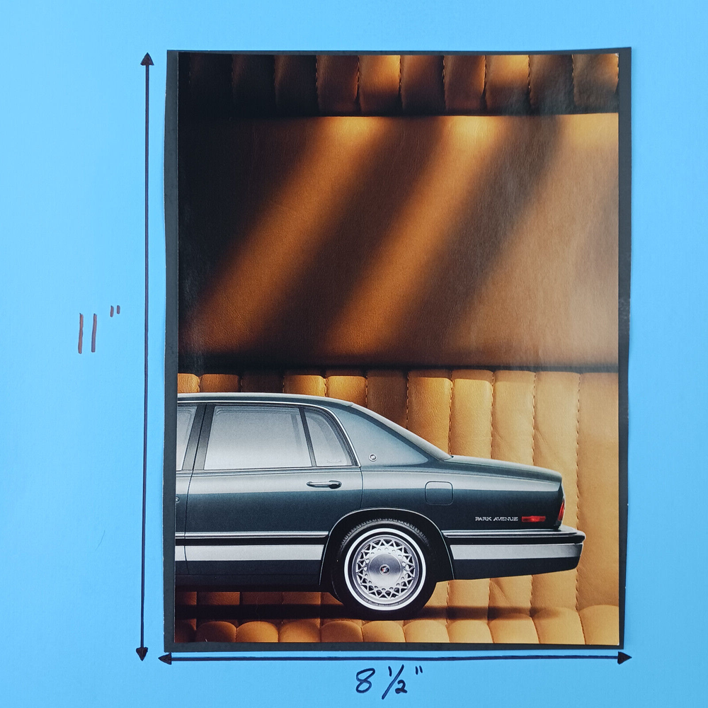 1994 Buick Park Avenue 2-Page Print Advertisement