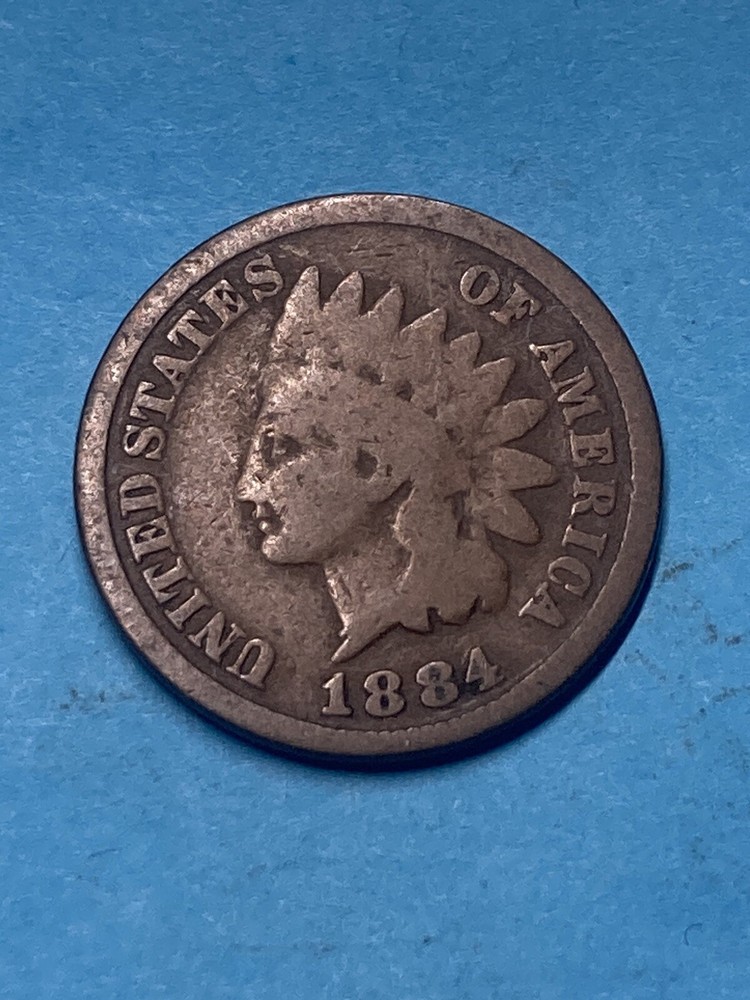 1884 Indian Head Cent - As Shown! (#0237)