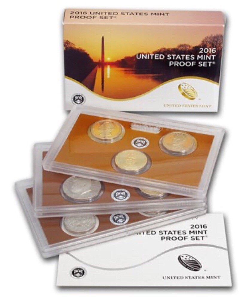 2016 Clad Proof Set U.S. Mint Original Government Packaging OGP COA