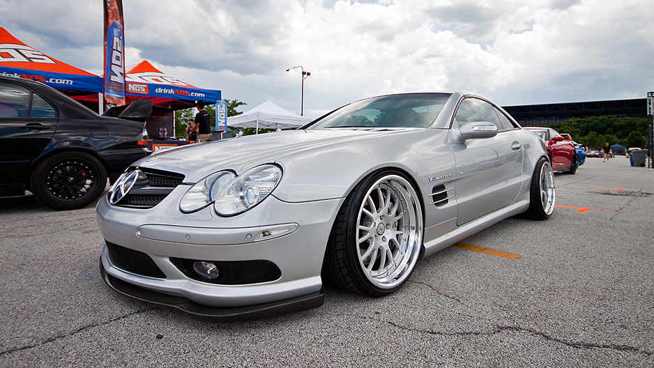 Mercedes SL55 Lowering Links Kit R230 ABC (Fully Adjustable Left) Module