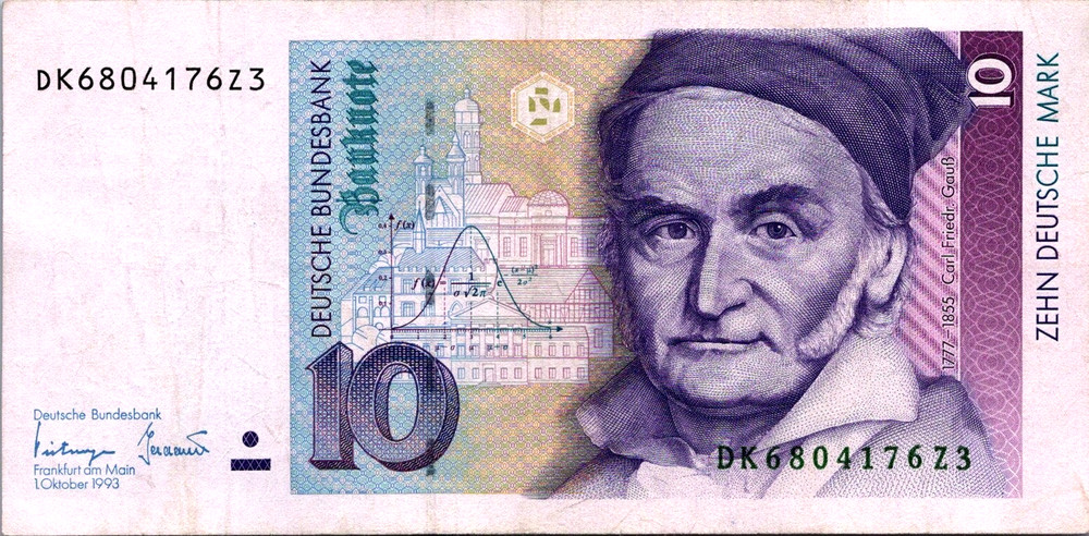 Germany 10 Mark 1993 Pick # 38