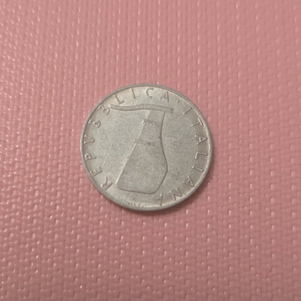 Italy 5 Lire 1955 KM# 92