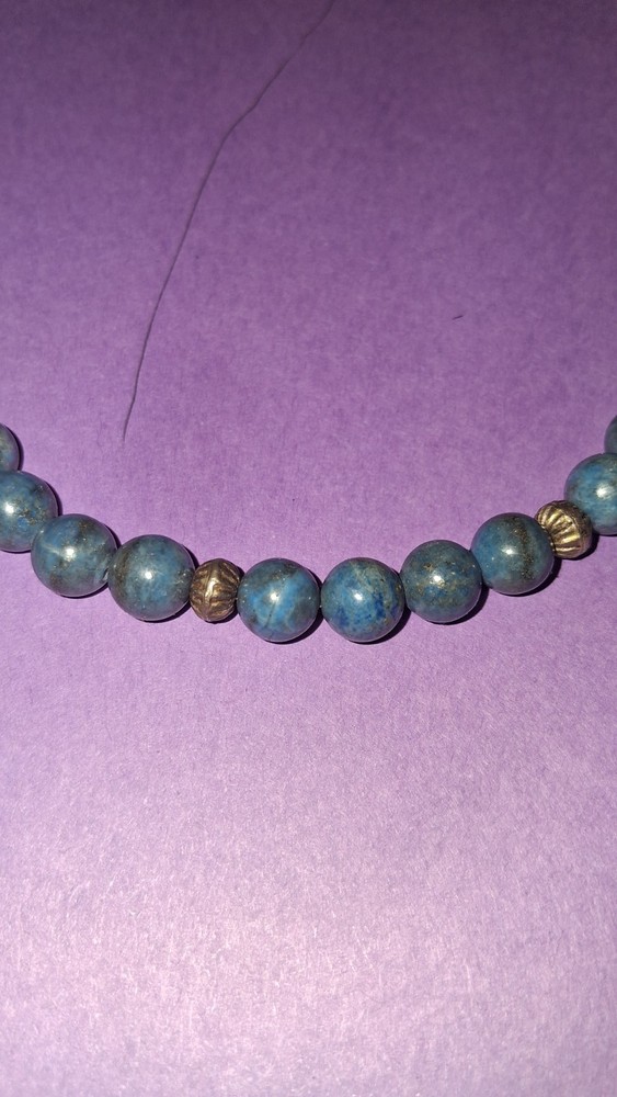 Lapis Lazuli Bead Necklace