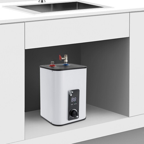 8L/ 1.76gal Electric Mini Tank Water Heater Instant Hot Water 1500W Rectangle