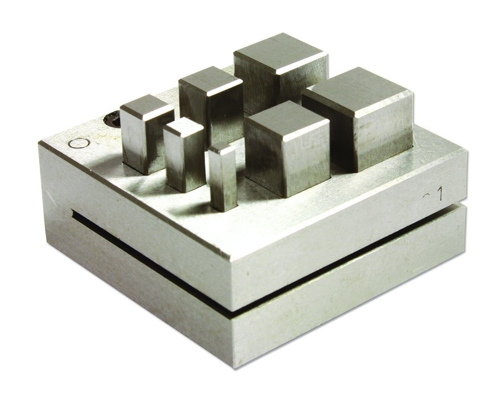 Disc Cutter Square 7 Set, Sizes (3.9mm-15.6mm)