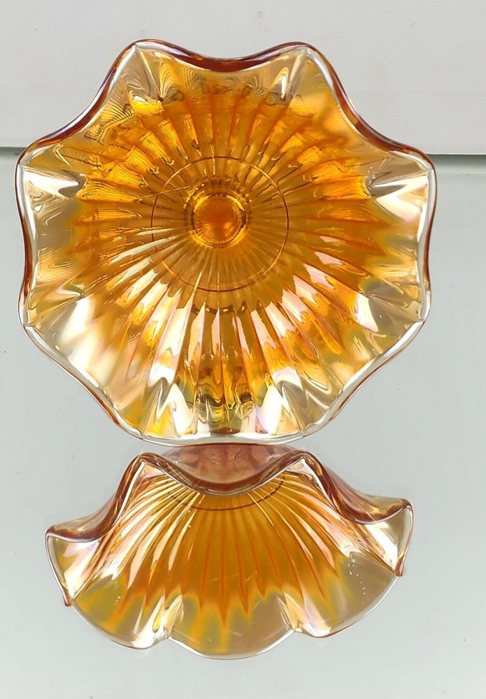 Carnival Glass Candy Dish