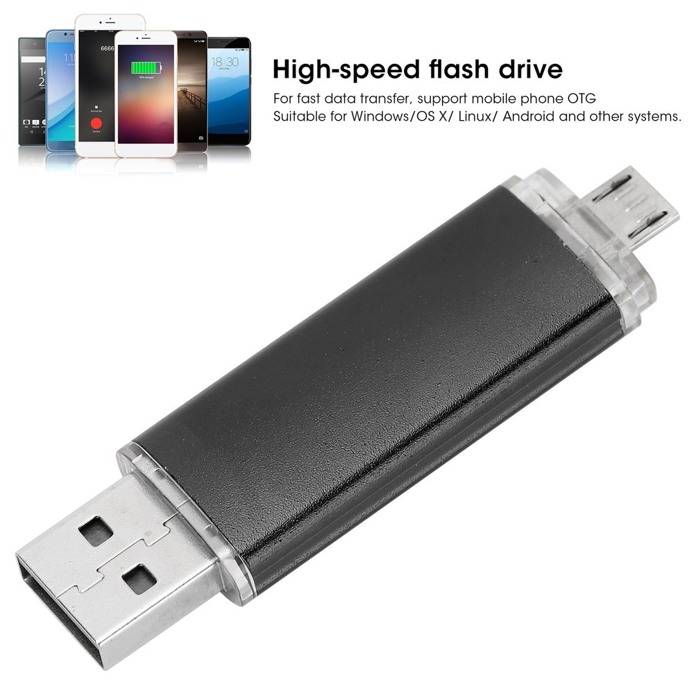 USB Flash Drive OTG 2 In 1 Micro Thumb U Disk Phone Storge