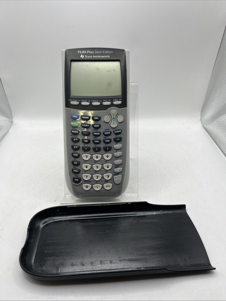Texas Instruments TI-84 Plus Graphing Calculator - Silver Edition Works