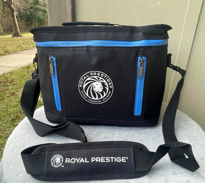 High-Quality Portable Cooler with Shoulder Strap and Multiple Pockets
