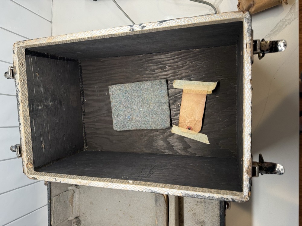 Viewlex V-27 Motor Fan Cooled Projector W/ Case - Read Description