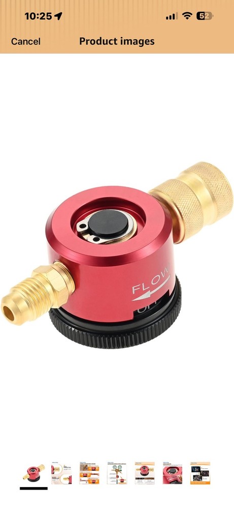 HVAC Nitrogen Purge Regulator Kit Adjust Nitrogen Purging Brazing Flow Control