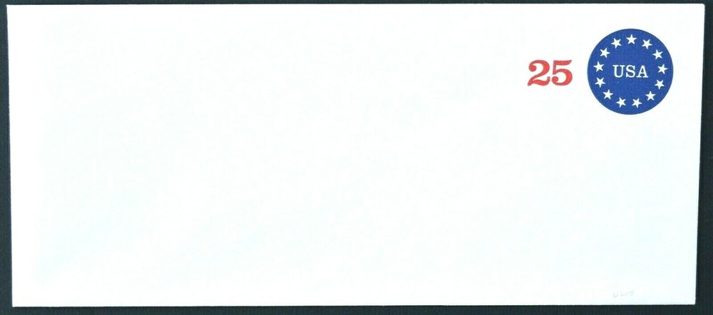 1989 US Sc. #U615 stamped envelope, 25 cent mint, very good shape