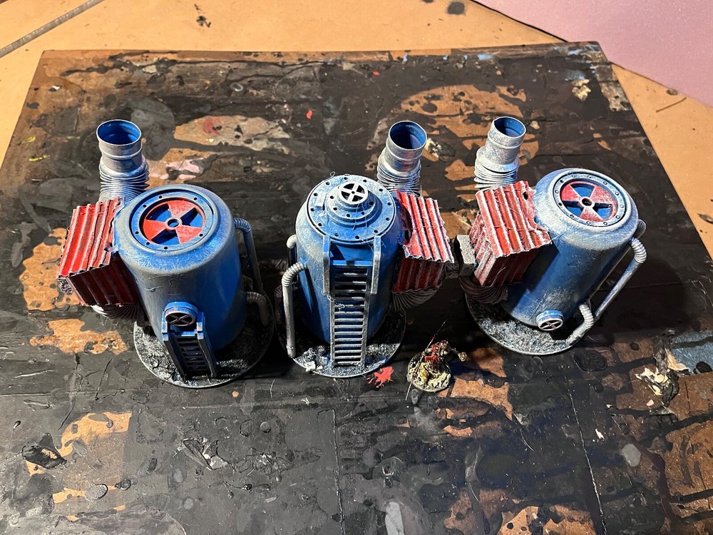 Sci-Fi Terrain pieces .1 8 – Tabletop Gaming scratch built.