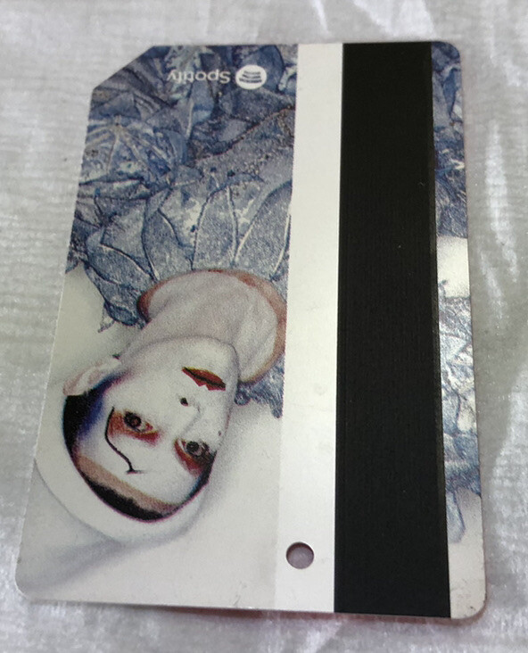 DAVID BOWIE NYC TRANSIT METRO CARD