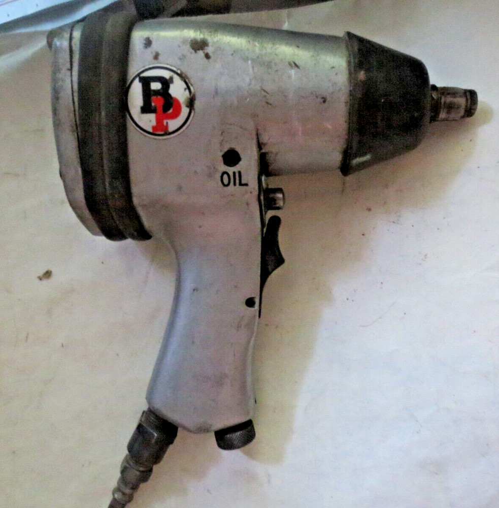 Vintage Blue Point Blue Pneumatic Reversible Drill