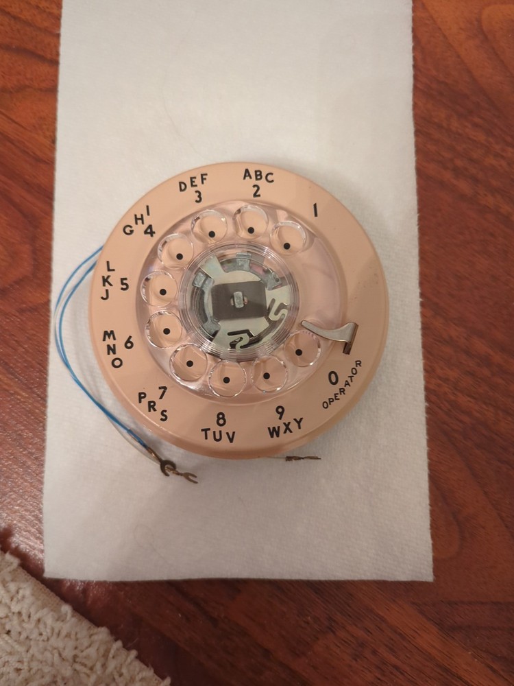 Western Electric Rotary Dial Replacement Beige