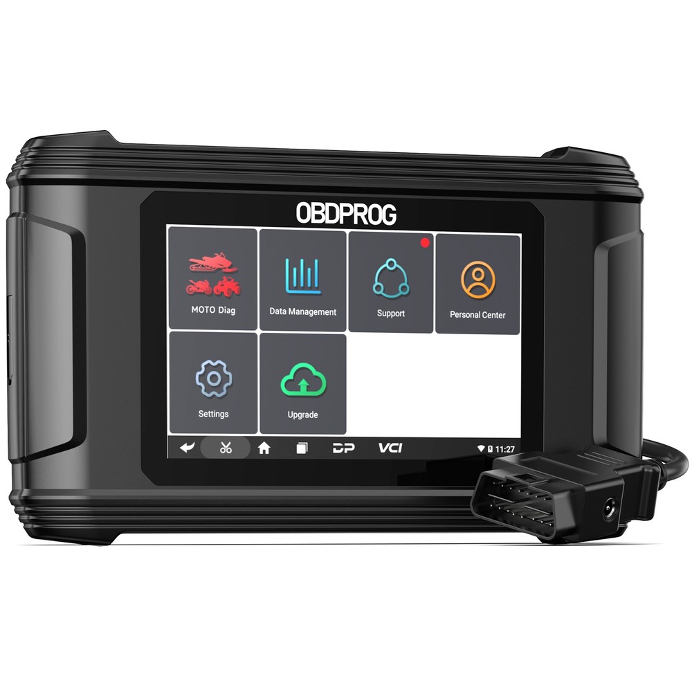 Motorcycle OBD2 Scanner All System Diagnostic Code Reader Idle Adjustment Reset