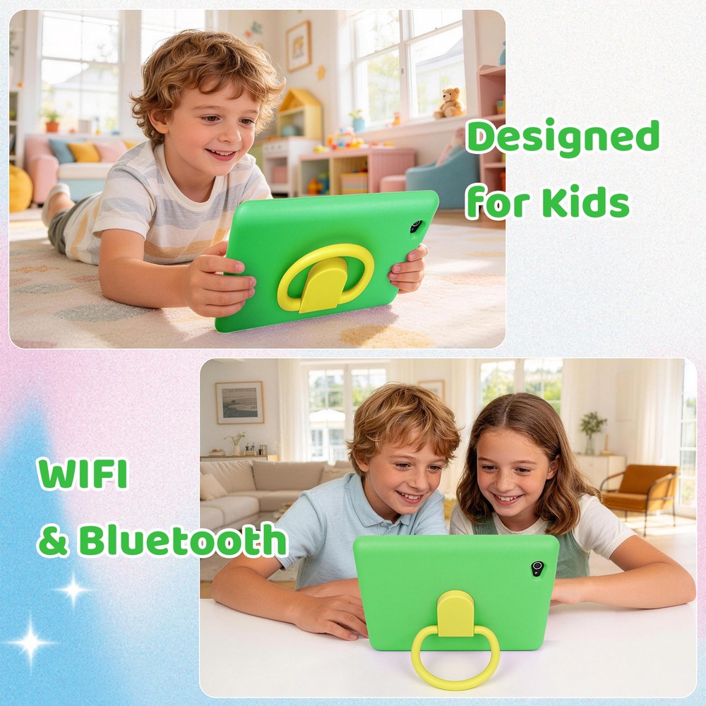 10.1" Kids Tablet Android 16 Five-Core 24GB+128GB IPS Screen Parent Control
