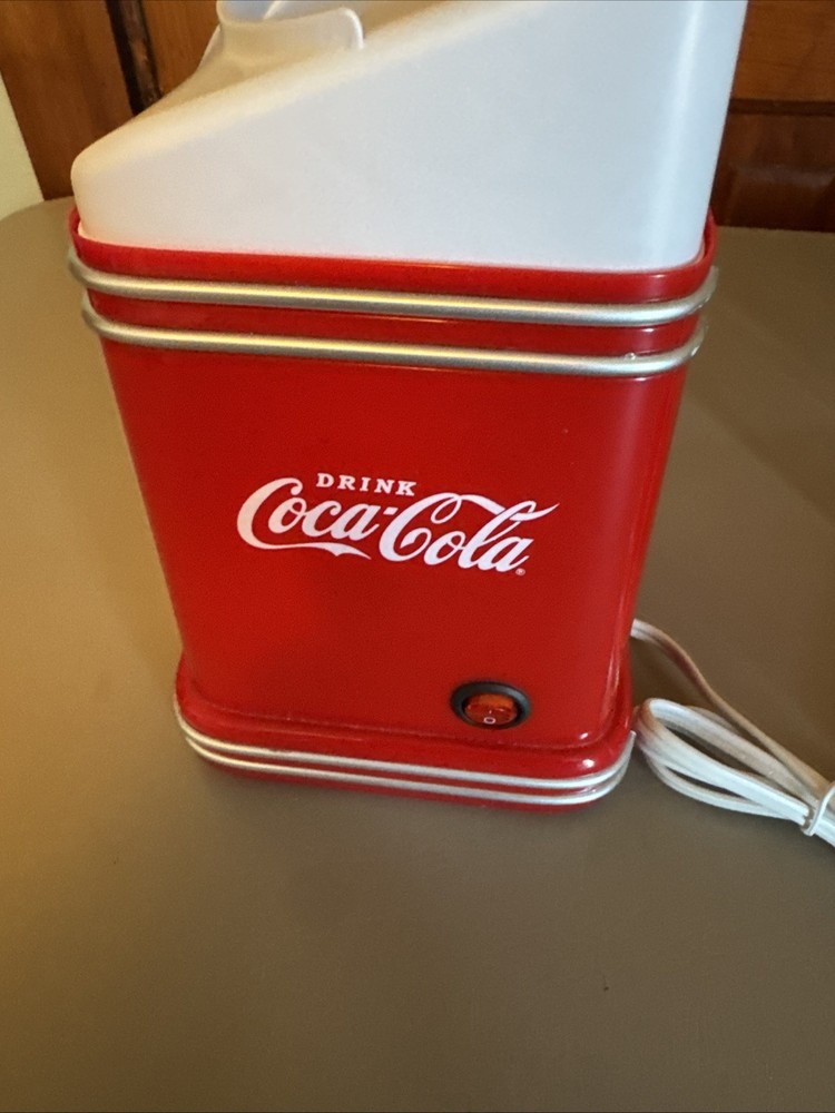Nostalgia Coca Cola Popcorn Maker. Red Never Used