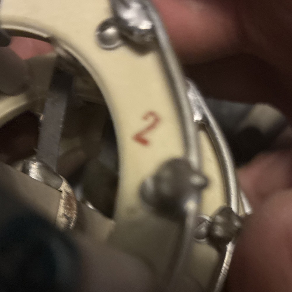 Industrial Rotary Switch Ceramic Metal White Multi-Position