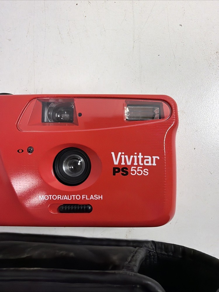VIVITAR PS55S CAMERA WITH CASE *AS IS