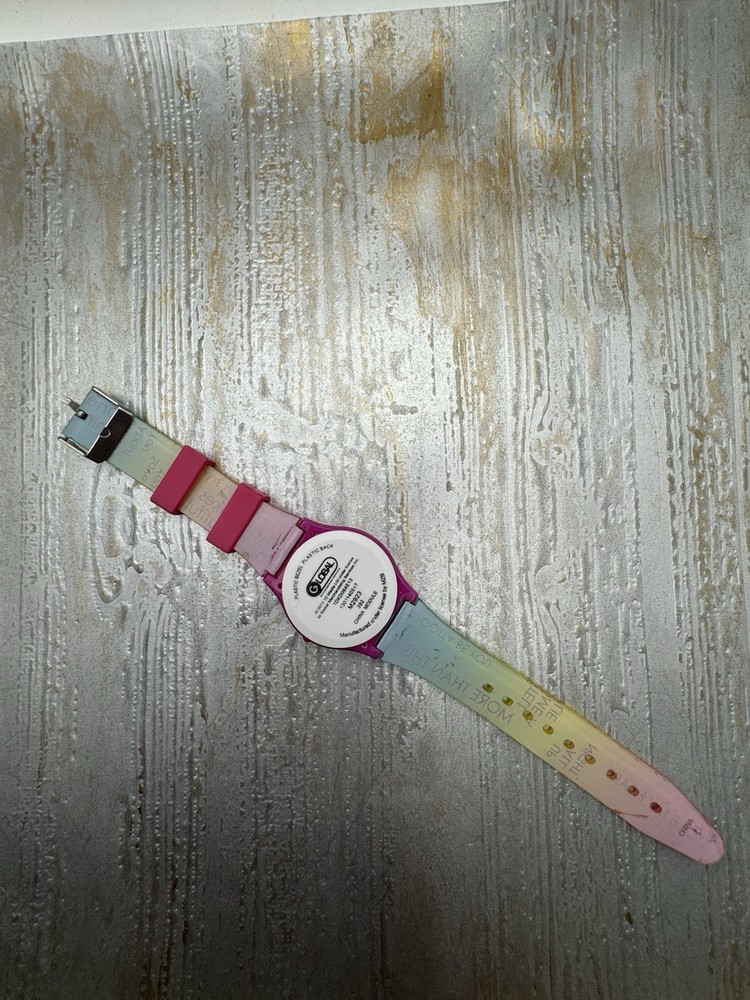 2013 1D One Direction Plastic Watch New Battery Works.