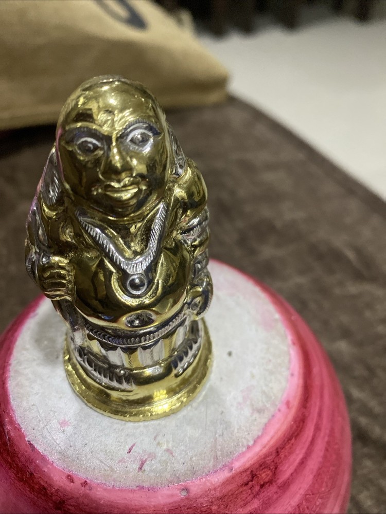 800 Solid Hallmark Silver Kuber Laughing Buddha Statue Buddha Statue 53GM Lucky