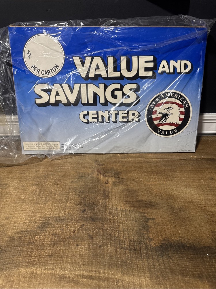 Philip Morris Value Center Header Sign