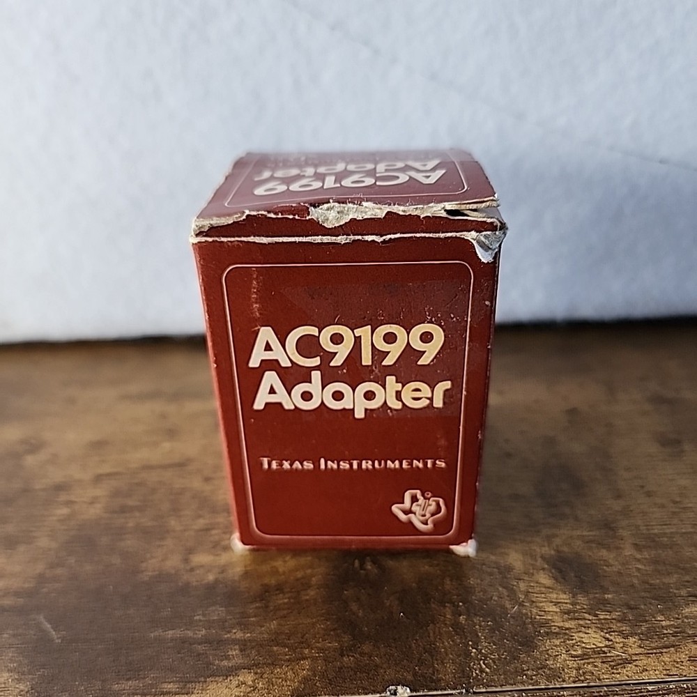 Texas Instruments Power Supply Model AC-9199 Adapter OEM Open Box