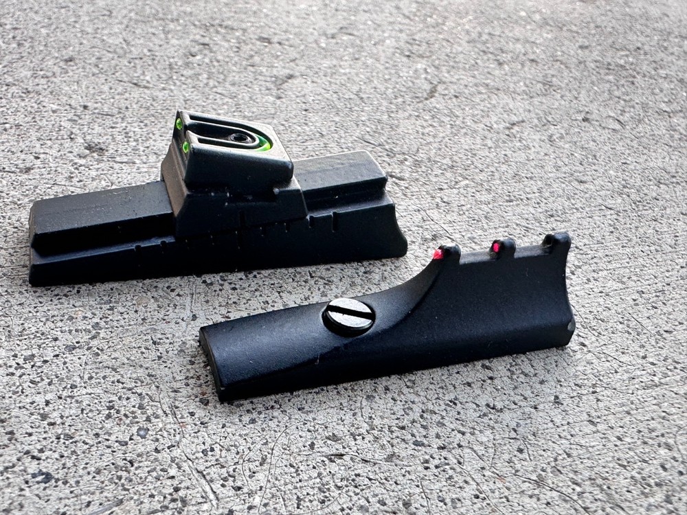 CVA Electra Muzzleloader Black Powder .50 Caliber Front and Rear Sights