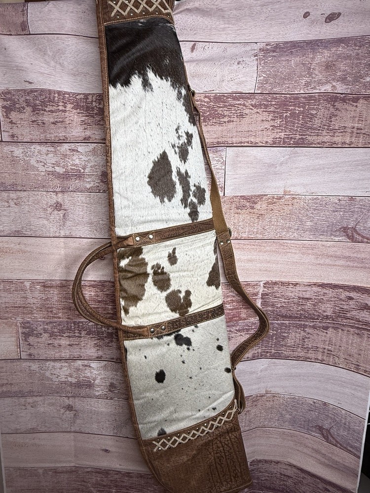 MYRA ~ LEATHER ~ COWHIDE ~ RIFLE ~ STORAGE ~ CASE